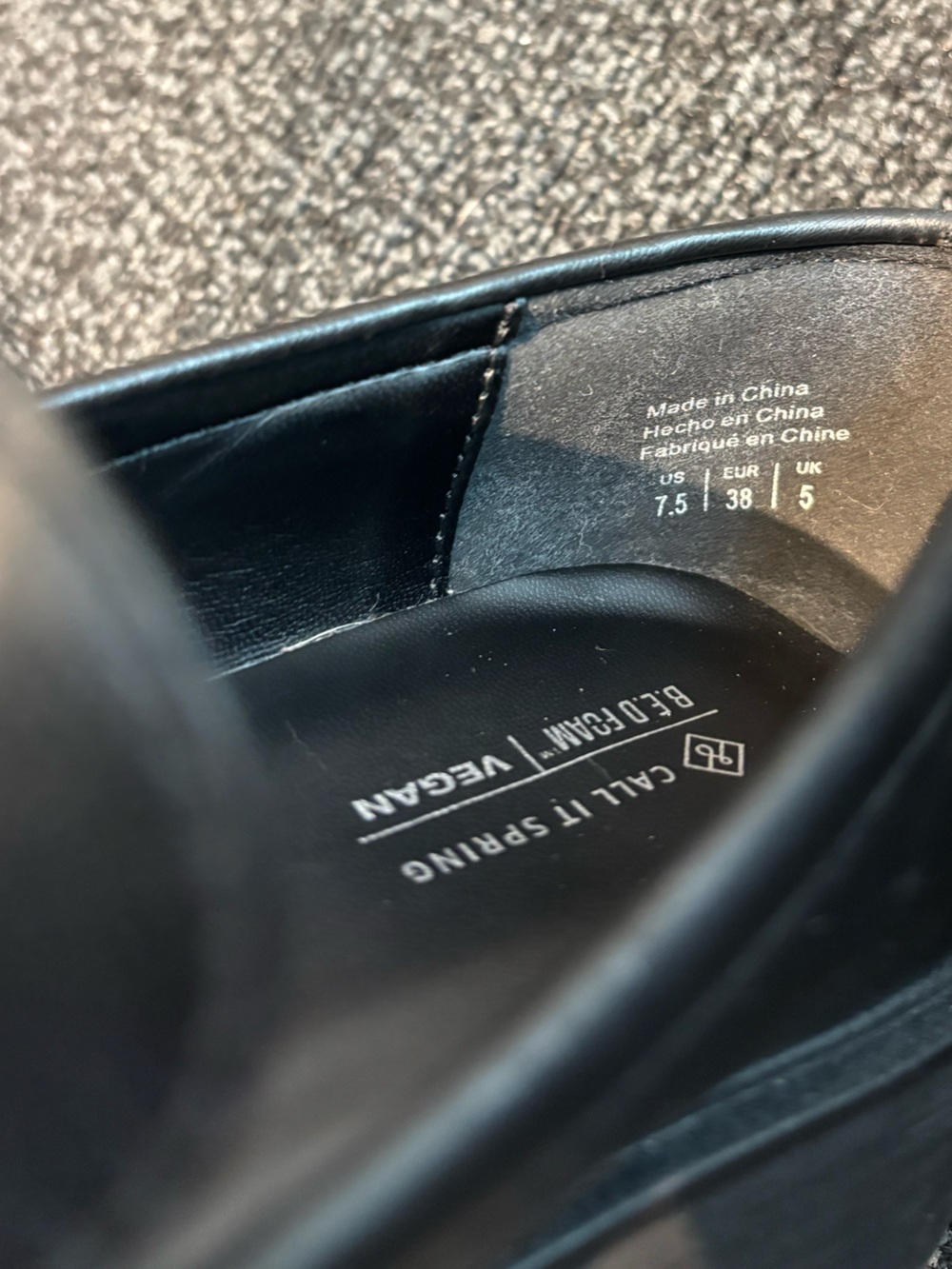 Call It Spring - Sloanee - Black - US 7.5 EU 38 - Picture 10 of 10